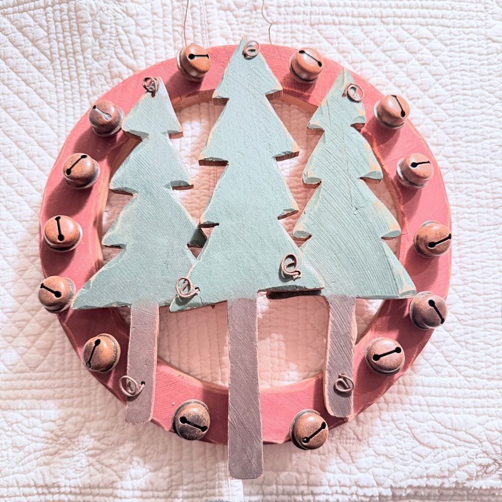Holiday Door wreath | bells - Picture 4 of 8